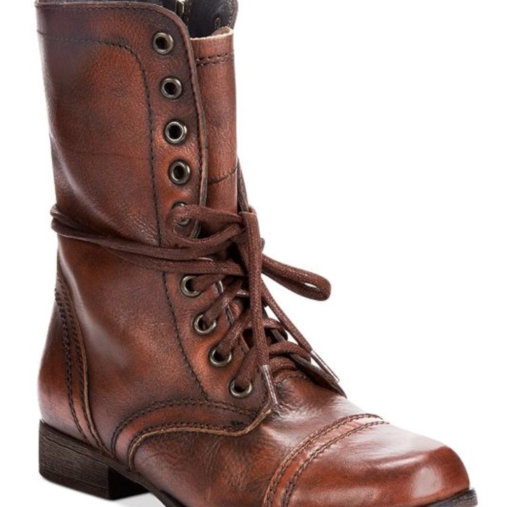 STEVE MADDEN SIZE 11 WOMENS TROOPA COMBAT BOOTS
